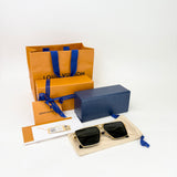 LOUIS VUITTON 1.1 EVIDENCE METAL SQUARE SUNGLASSES