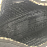 PRADA RE EDITION 2005 CROSSBODY IN BLK NYLON & SHW