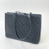 CHANEL BUSINESS AFFINITY LRG BLK CAVIAR LEA & LGHW TOTE