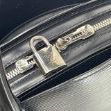 LOUIS VUITTON PONT NEUF PM BLK EPI LEATHER TOTE BAG 