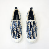 DIOR B52 OBLIQUE TAPESTRY SLIP ON SNEAKERS sz 42