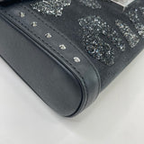 MCM MILLIE BLK SPARKLE CHAIN CROSSBODY