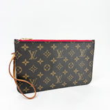 LOUIS VUITTON MONOGRAM ZIP POCHETTE/WRISTLET