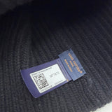 LOUIS VUITTON BLK WOOL HEADLINE BEANIE