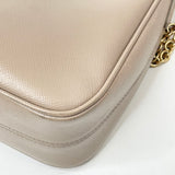 PRADA RE EDITION 2005 CROSSBODY IN BEIGE SAFFIANO LEA & GHW
