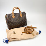 LOUIS VUITTON SPEEDY 30 MONOGRAM BANDOULIERE