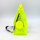 LOUIS VUITTON NEON YELLOW TAIGARAMA MONO DUO SLINGBAG