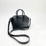 GIVENCHY MINI ANTIGONA IN BLK SMOOTH LEATHER