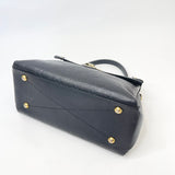 LOUIS VUITTON GEORGES MM IN BLK EMPREINTE LEA & GHW