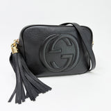 GUCCI BLK LEA SOHO DISCO CROSSBODY