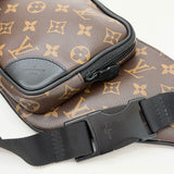 LOUIS VUITTON CHRISTOPHER BUMBAG IN MACASSAR MONO & MATTE BHW - BLuxe Boutique