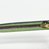 GUCCI SQUARE FRAME TORTOISE SHELL FRAME SUNGLASSES