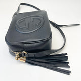GUCCI BLK LEA SOHO DISCO CROSSBODY