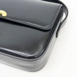 CELINE CLAUDE TRIOMPHE BLK LEA SHOULDER BAG - BLuxe Boutique