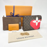 LOUIS VUITTON LIMITED EDITION GAME ON TOILETRY 26 + BONUS INSERT & CROSSBODY CHAIN