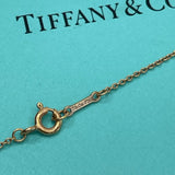 TIFFANY & CO PALOMA PICSSSO 18K ROSE GOLD LOVE PENDANT NECKLACE