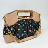 LOUIS VUITTON X TAKASHI MURAKAMI JUDY MM MULTI COL BLK MONOGRAM SHOULDER BAG