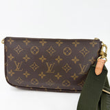 LOUIS VUITTON MULTI POCHETTE ACCESSORIES W KHAKI STRAP