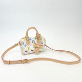 LOUIS VUITTON x TAKASHI MURAKAMI NANO SPEEDY WHT MULTICOL