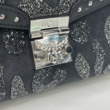 MCM MILLIE BLK SPARKLE CHAIN CROSSBODY