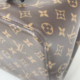 LOUIS VUITTON NEONOE MM IN MONOGRAM W BLK TRIM