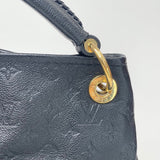 LOUIS VUITTON ARTSY MM IN BLK EMPREINTE LEA & GHW