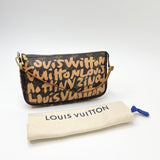 LIMITED EDITION LOUIS VUITTON x STEPHEN SPROUSE GRAFFITI POCHETTE ACCESSORIES