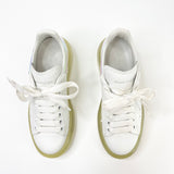 ALEXANDER MCQUEEN OVERSIZED WHITE & IRIDESCENT PINK SNEAKERS sz 36