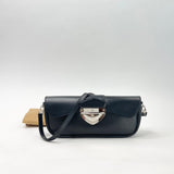 LOUIS VUITTON MONTAIGNE BLK EPI CLUTCH/ SHOULDER BAG