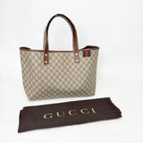 GUCCI GG SUPREME CANVAS TOTE