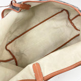 GOYARD ST LOUIS PM BLK COATED CANVAS TOTE + POUCH