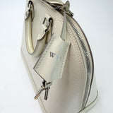 LOUIS VUITTON ALMA PM IN CREAM EPI LEATHER & SHW W STRAP - BLuxe Boutique