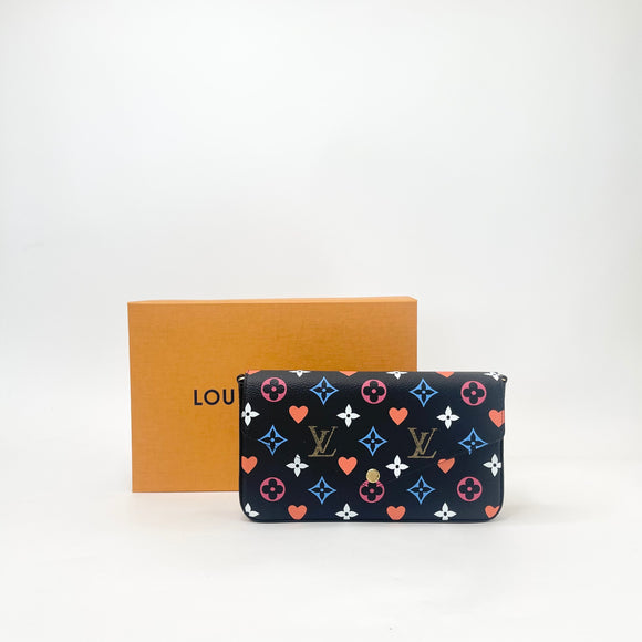 LIMITED EDITION LOUIS VUITTON GAME ON FELICIE POCHETTE