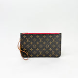 LOUIS VUITTON MONOGRAM ZIP POCHETTE/WRISTLET
