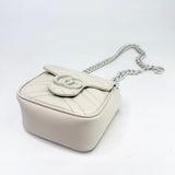 GUCCI MARMONT SQUARE IN WHT LEA MONOCHROME - BLuxe Boutique