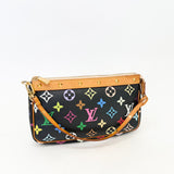 LOUIS VUITTON X TAKASHI MURAKAMI POCHETTE ACCESSORIES MONO MULTI BLK