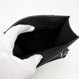 LOUIS VUITTON PETITE SEC PLAT IN BLK/ CRM MONO EMPRIENTE LEA - BLuxe Boutique