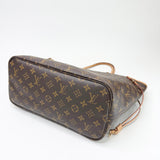 LOUIS VUITTON NEVERFULL MM MONO + POUCH