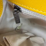 CHANEL MEDIUM BOY BAG IN YELLOW QUILTED LAMBSKIN & RUTHENIUM HW