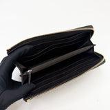 GUCCI DARK BROWN GUCCISSIMA LEA ZIP WALLET - BLuxe Boutique