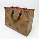 LOUIS VUITTON ONTHEGO GM REVERSE MONO