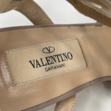 VALENTINO ROCKSTUD BRONZE PUMPS 65mm sz 34.5