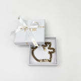CHRISTIAN DIOR REVOLUTION LT GOLD CHAIN CHOKER NECKLACE   