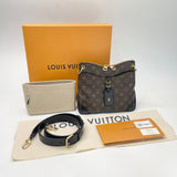 LOUIS VUITTON ODEON PM IN MONOGRAM W BLK TRIM