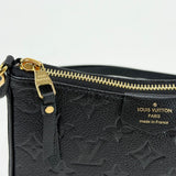 LOUIS VUITTON EASY POUCH ON STRAP CROSSBODY IN BLK EMPREINTE LEA & GHW - BLuxe Boutique