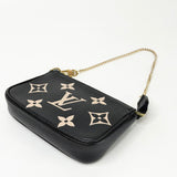 LOUIS VUITTON MINI POCHETTE ACCESSORIES IN BI-COLOR EMPREINTE LEA