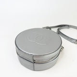 CHANEL ROUND AS EARTH CROSSBODY IN METALLIC LEA & SHW - BLuxe Boutique