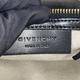 GIVENCHY MINI ANTIGONA IN 4G BLK EMBROIDERED CANVAS