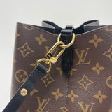 LOUIS VUITTON NEONOE MM IN MONOGRAM W BLK TRIM