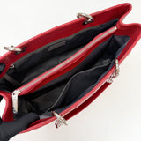 CHANEL GST IN RED CAVIAR LEA & SHW - BLuxe Boutique